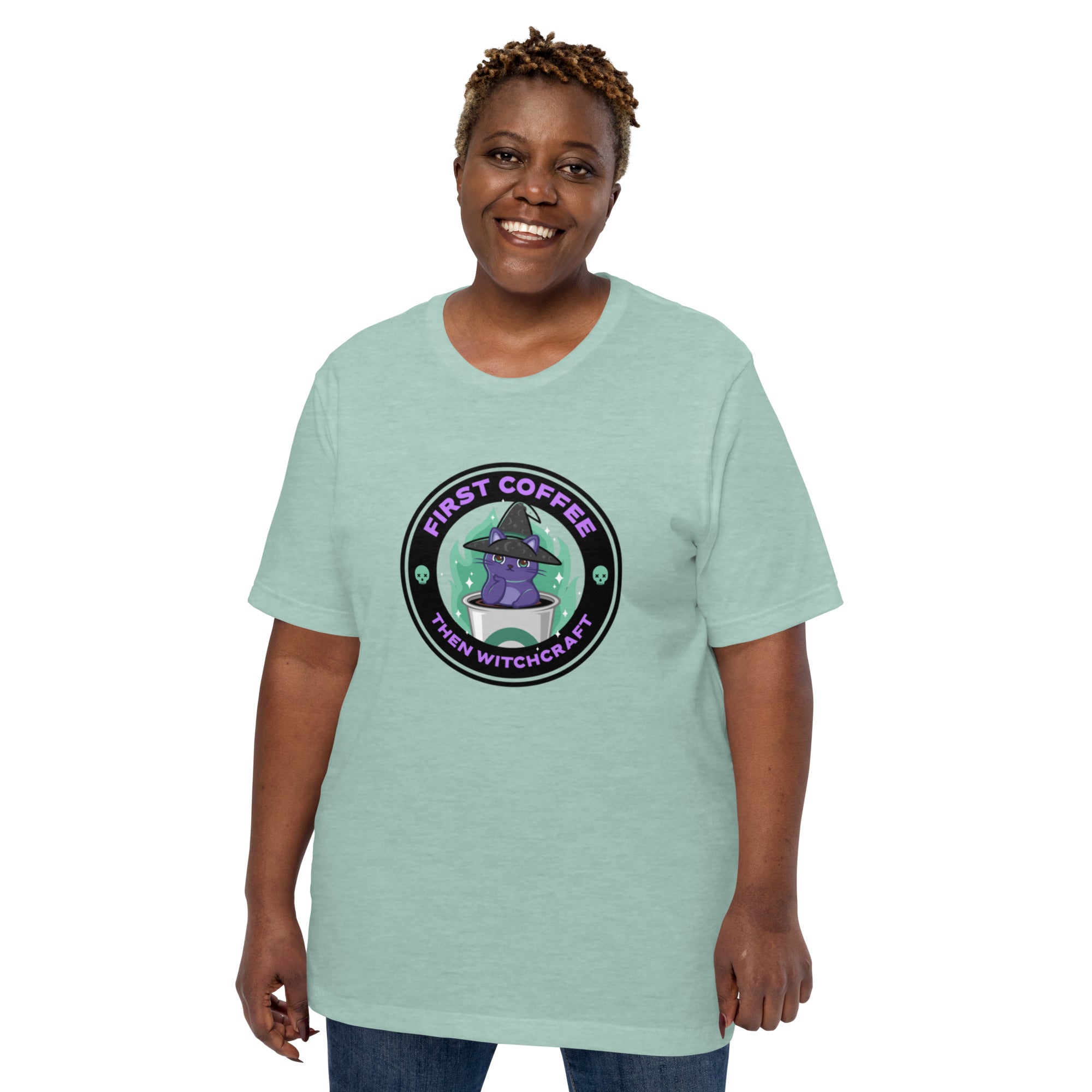 First Coffee Then Witchcraft Tee